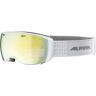 Alpina Kontrastverstärkende selbsttönende Skibrille. Farbe: Weiß / Größe: One Size