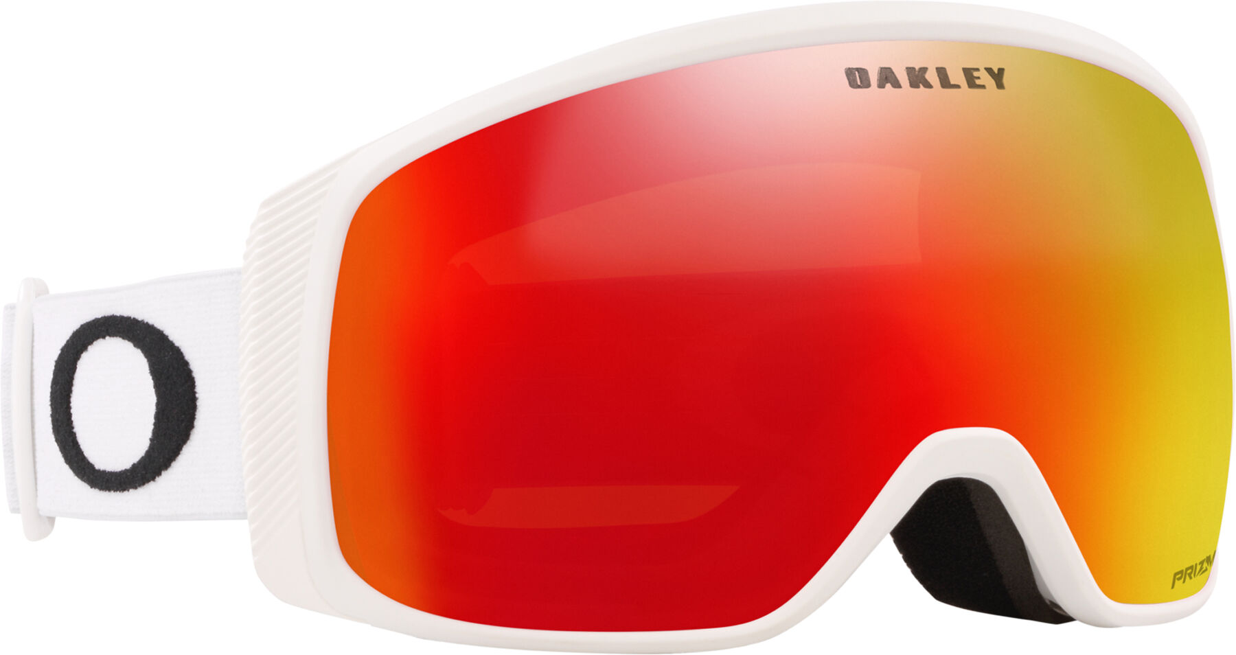 Oakley Flight Tracker M Matte White Prizm Snow Torch Iridium One Size Unisex