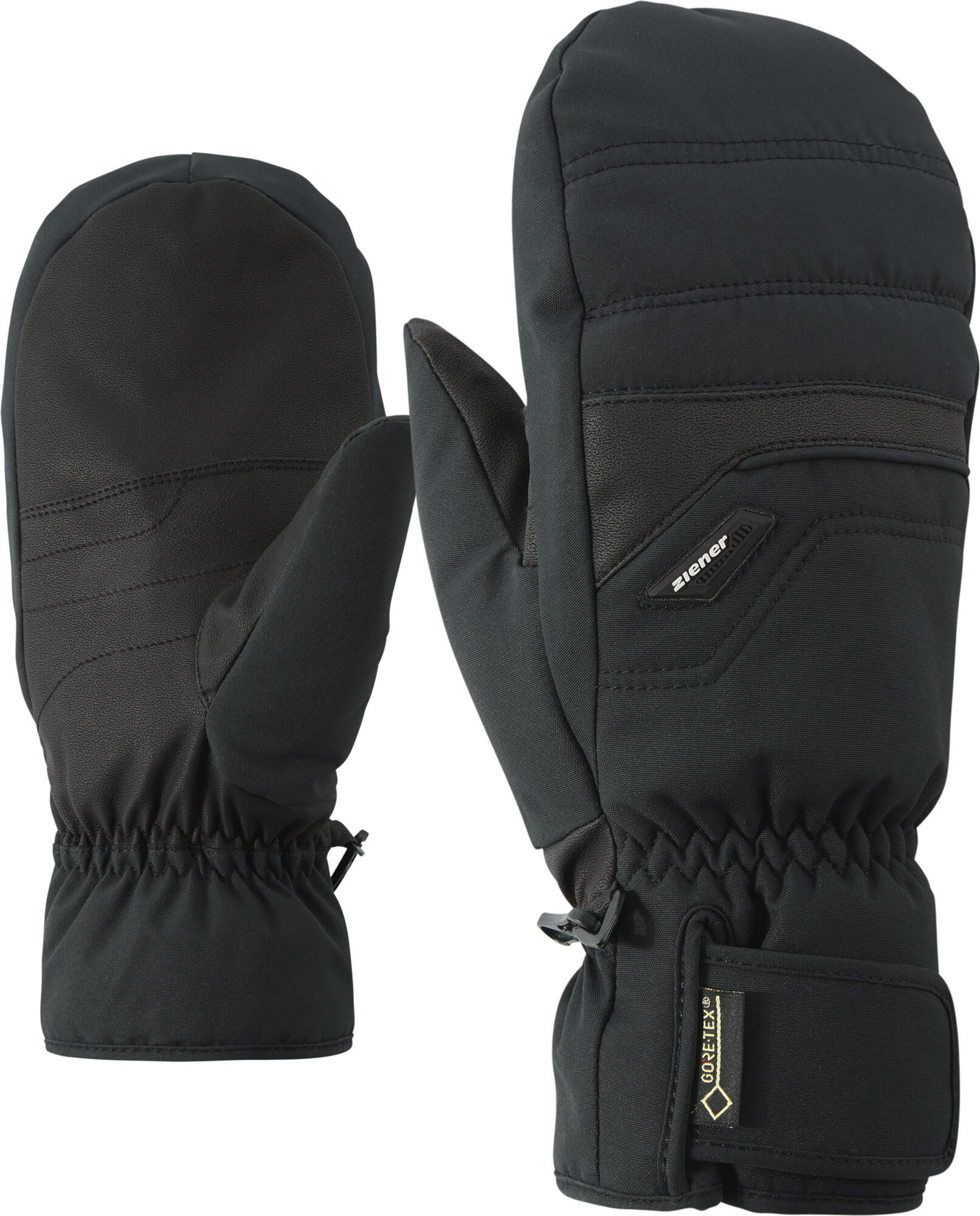 Ziener Glyndal GTX + Gore Plus Warm Mitten Glove Ski Alpine black (12) 6,5