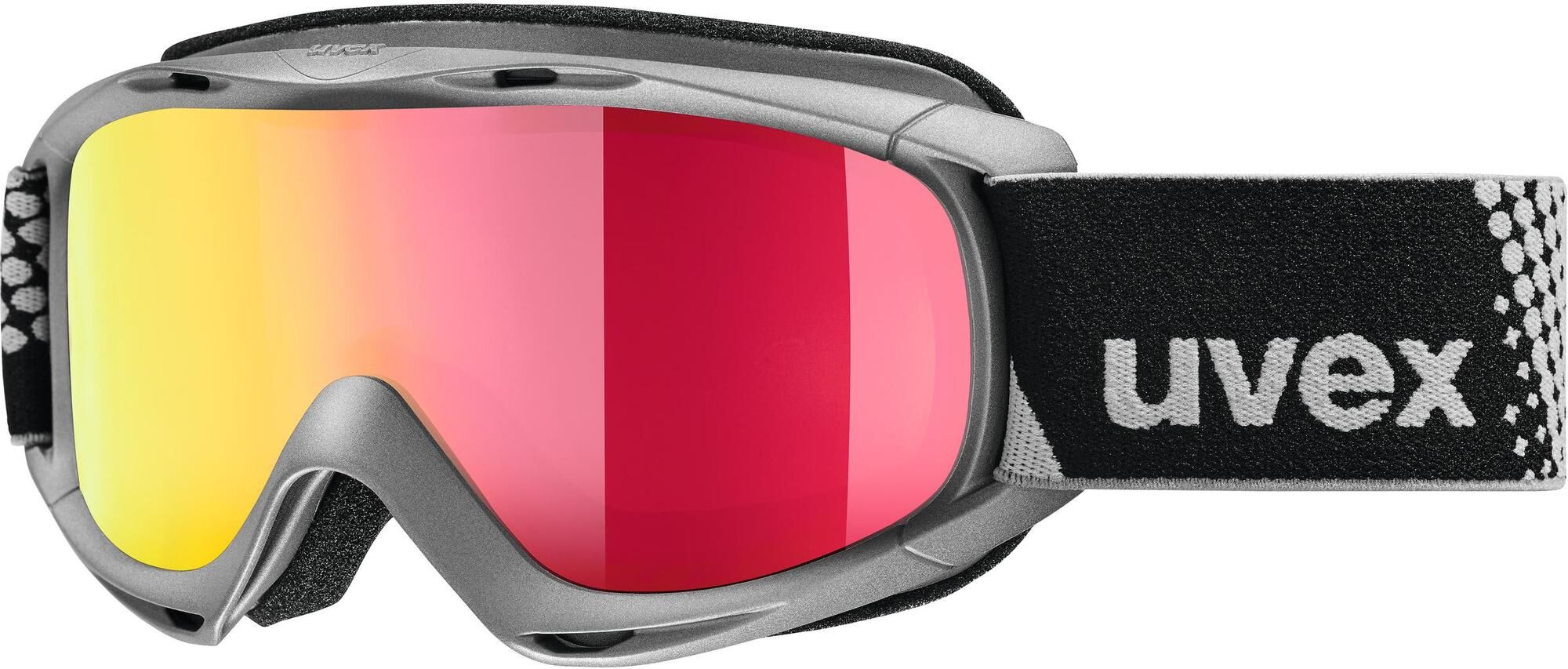 Uvex Slider FM anthracite - mirror red s3 (50)