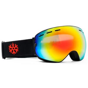 IVOL Skibriller / Snowboardbriller sort - Rødt spejlglas