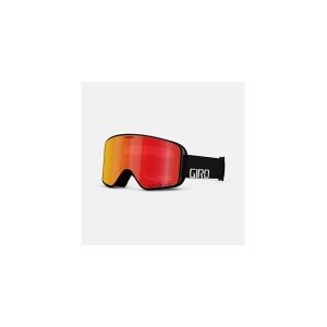 Giro Method Vivid Goggle, Sort, Unisex, Sfærisk linse, Polykarbonat, Sort, Ravfarvet, Rød