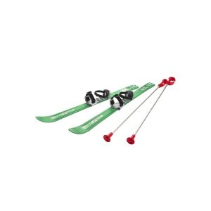 Gizmo Wanna Haves Ski til Børn 90 cm med skistave, Grøn