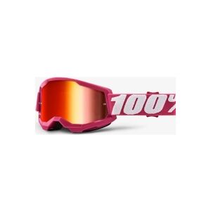 100% Goggles 100% STRATA 2 FLETCHER (Spejlrød anti-dug linse, LT 38%+/-5%) (NY)