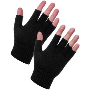 Hiprock Fingerløse vanter - Sort 3 PAR Black