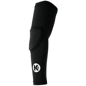 Kempa Personal Protective Equipment Arm Sleeve Elbow Pads, black, xs-s
