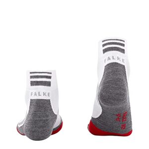 FALKE Unisex Fahrradsocken BC5 U SSO Baumwolle Antiblasen 1 Paar, Weiß (White-Mix 2020), 39-41