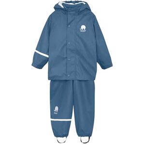 Celavi Very high-quality two-piece, wind- and waterproof rain suit in many colours ( Zweiteiliger Regenanzug in Vielen Farben) blue Plain, size: 100