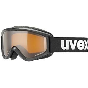 Uvex Speedy Pro children's ski goggles, black