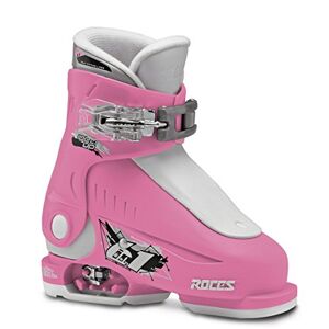 Roces Idea Up Children's Ski Boots Adjustable Deep Pink-White, pink, 30-35