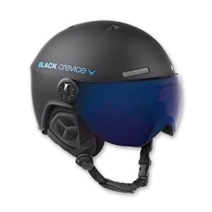 Black Crevice , Gstaad, Adults Ski Helmet, black