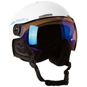 Black Crevice , Gstaad, Adults Ski Helmet, white, 51-53 cm
