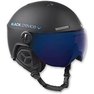 Black Crevice , Gstaad, Adults Ski Helmet, black, 51-53 cm