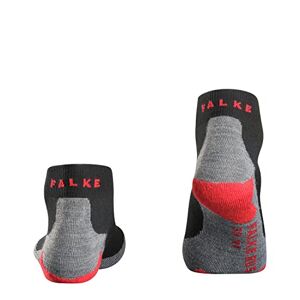 FALKE Herren Laufsocken RU5 Race Short M SSO Funktionsgarn Antiblasen 1 Paar, Schwarz (Black-Mix 3010), 39-41