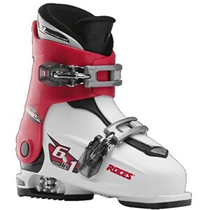 Roces Idea Up Children's Ski Boots Adjustable Deep Pink-White, white, 30-35