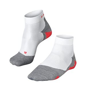 FALKE Herren Laufsocken RU5 Race Short M SSO Funktionsgarn Antiblasen 1 Paar, Weiß (White-Mix 2020), 39-41