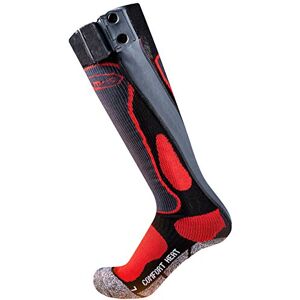 Therm-ic Herren Warme Füße Powersocks Comfort Heat Men 1 Pair, red/Black/Grey, 45-47