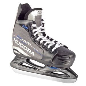 HUDORA Ice Hockey Skates Size 44620 28 31 (Adjustable) Black/Grey