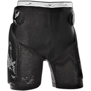 Black Crevice , unisex protective shorts, black, BCR035683, black, XS