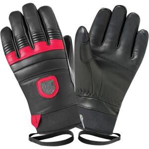 Racer Gloves Racer 90 Leather Womens Ski Handsker (Sort/Rød)