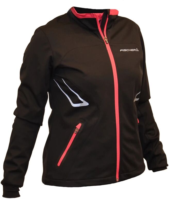 Fischer Åsarna Softshell Pro Woman Sort Sort XS