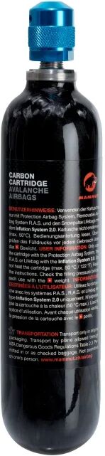 Mammut Carbon Cartridge 300 Bar Sort Sort OneSize