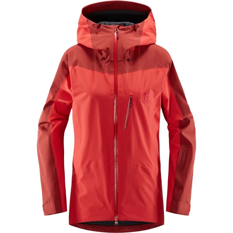 Haglöfs Niva Jacket Women Rød Rød XS