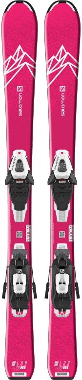 Salomon L QST Lux Junior S + C5 GW J75 Pink Pink 100