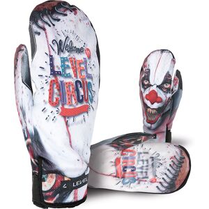 LEVEL PRO RIDER MITT PK WHITE M-L