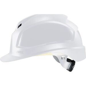 Uvex Casco de protección pheos B-WR, 52 - 61 cm, cinta textil de 6 puntos, blanco