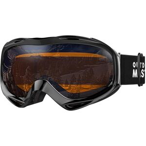 OutdoorMaster Gafas de esquí con lente magnética – OTG Gafas de snowboard  para hombres, mujeres y jóvenes, 100% protección UV gafas de nieve