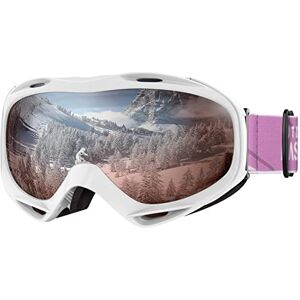 OutdoorMaster Gafas de esquí con lente magnética – OTG Gafas de snowboard  para hombres, mujeres y jóvenes, 100% protección UV gafas de nieve