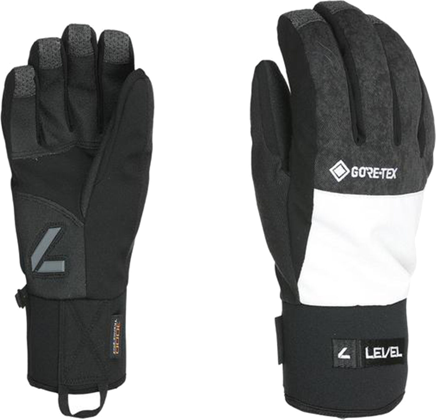 LEVEL MATRIX GORETEX GLOVE WHITE ANTHRACITE S-M