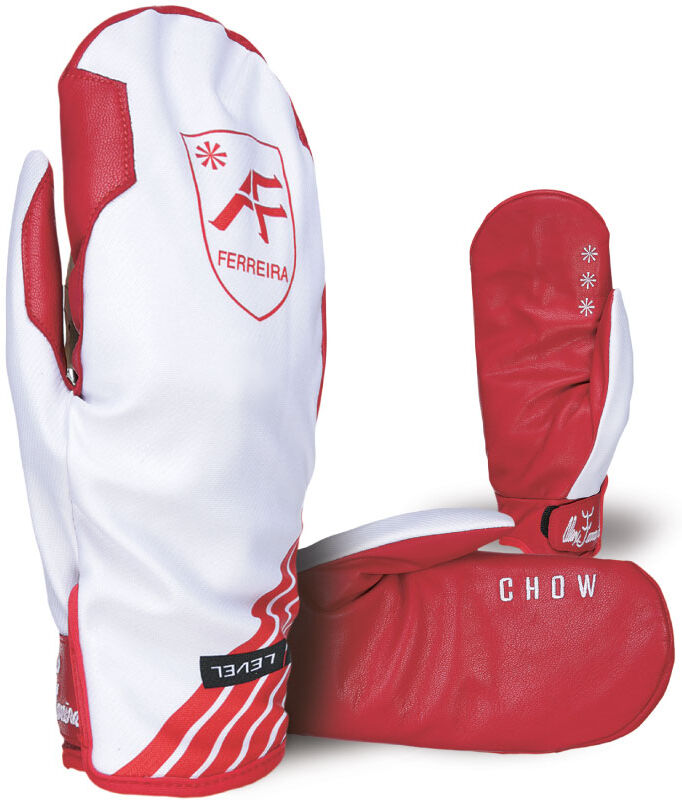 LEVEL PRO RIDER MITT RED M