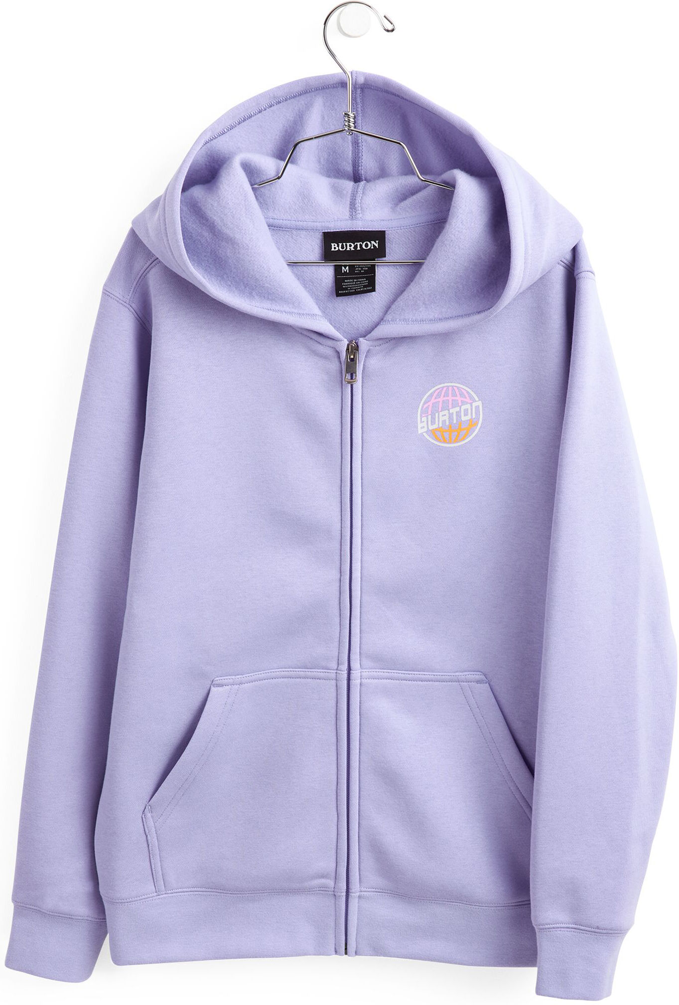 Burton WESTDALE FULL ZIP HOODIE KIDS FOXGLOVE VIOLET M