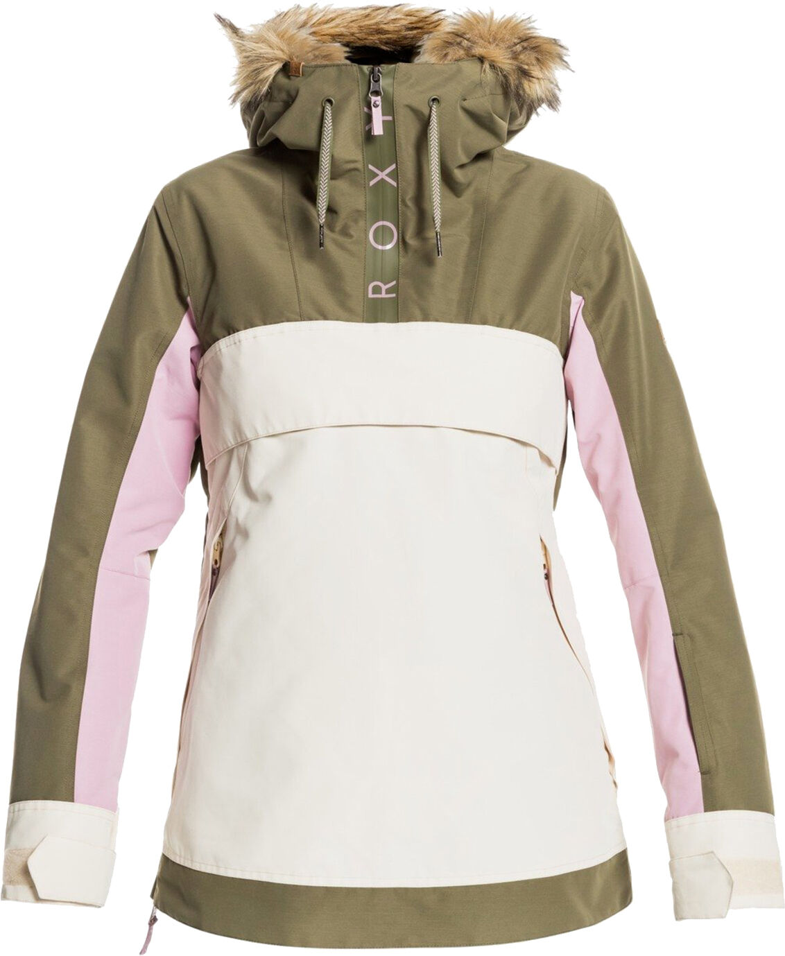 Roxy SHELTER ANORAK BURNT OLIVE M