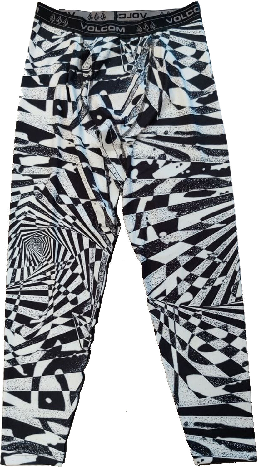 Volcom VCO BASE LAYER PANT BLACK WHITE L