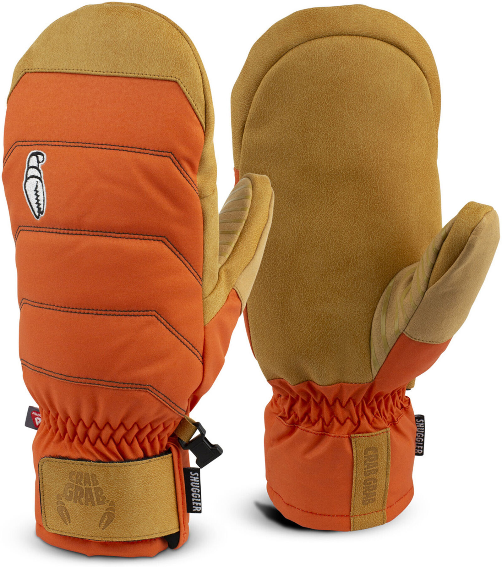 CRAB GRAB SNUGGLER MITT ORANGE CONTRAST L