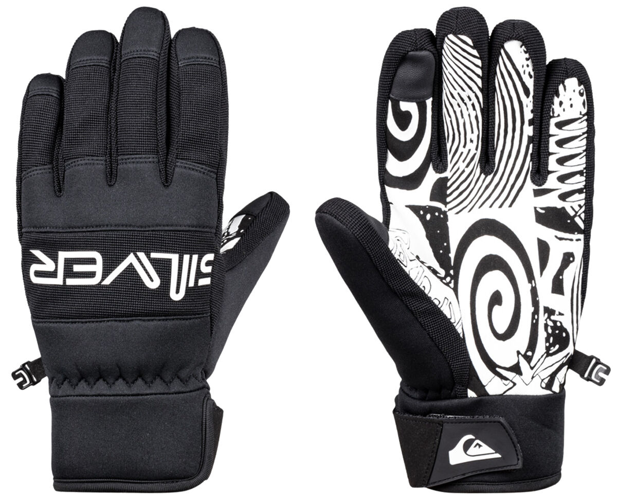 Quiksilver METHOD GLOVE TRUE BLACK S