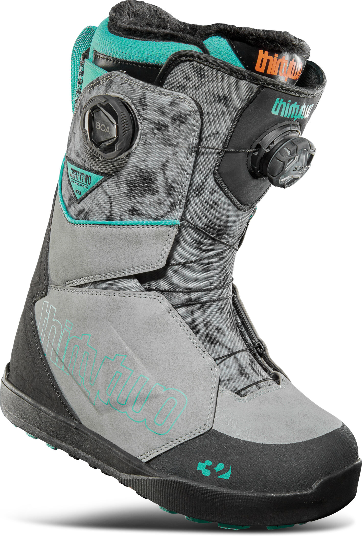 THIRTYTWO LASHED DOUBLE BOA WMN GREY 240