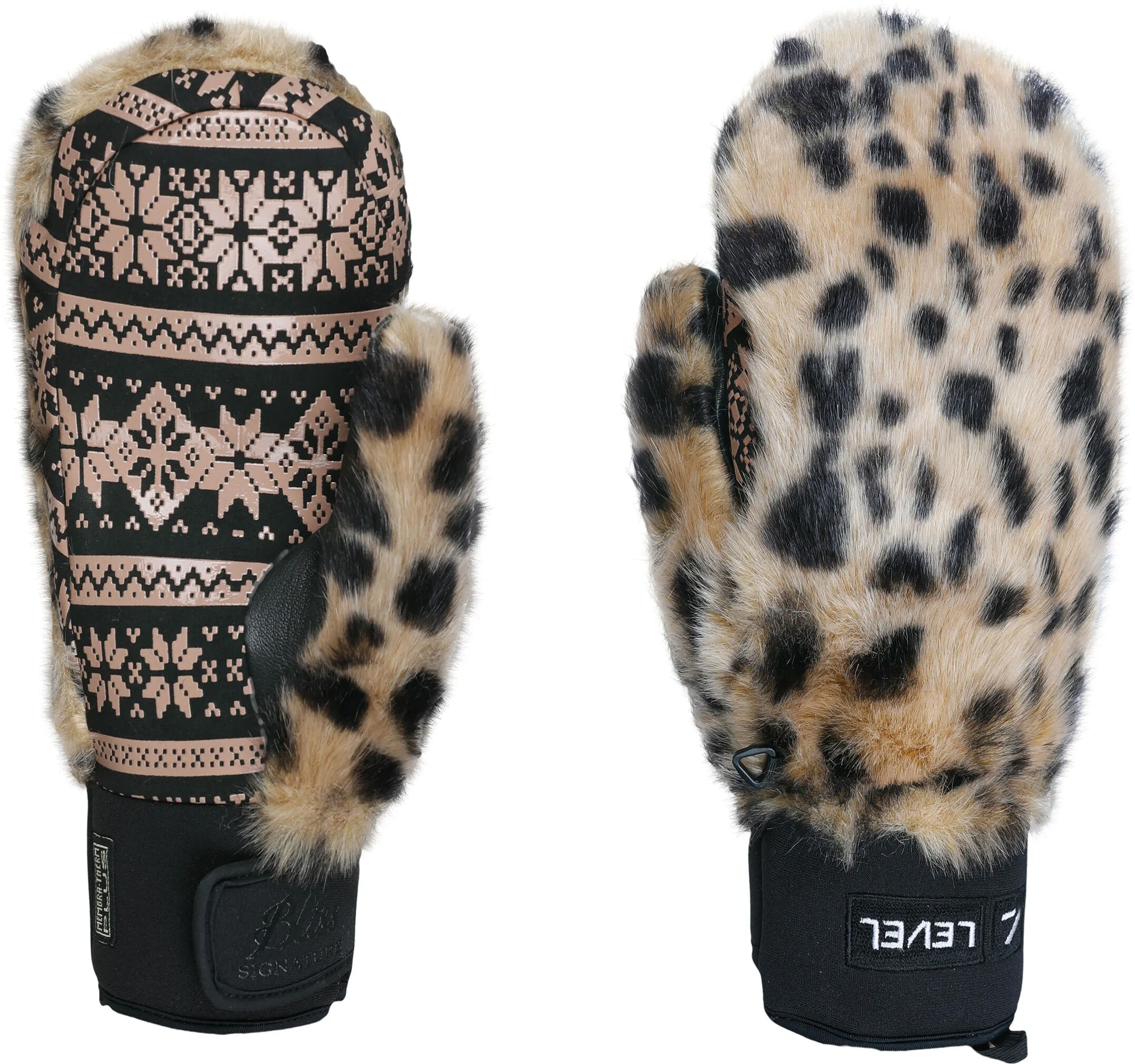 LEVEL SIBERIAN MITT PK BROWN S