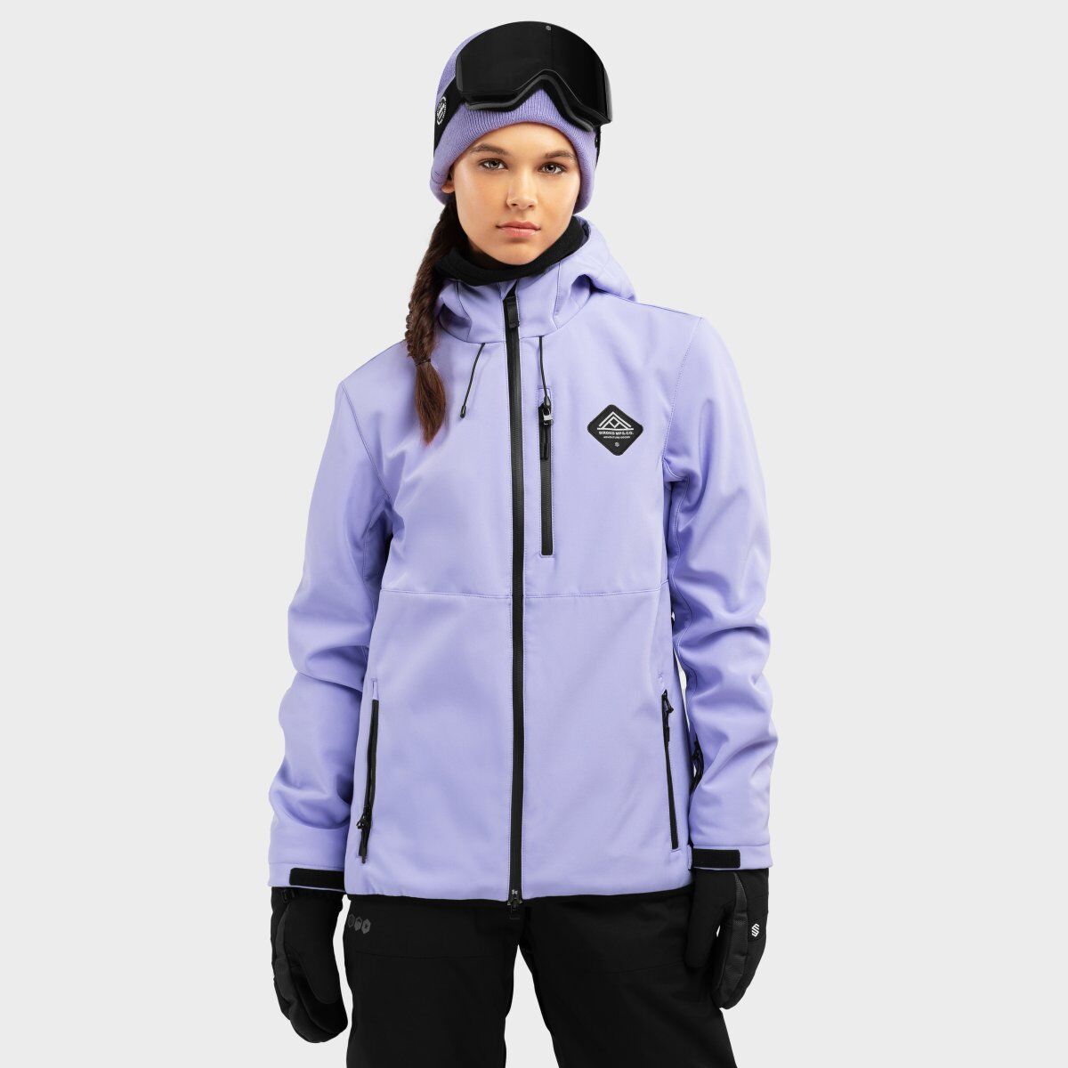 Chaqueta Softshell para la nieve para Mujer Siroko W2-W Makalu (XXL)