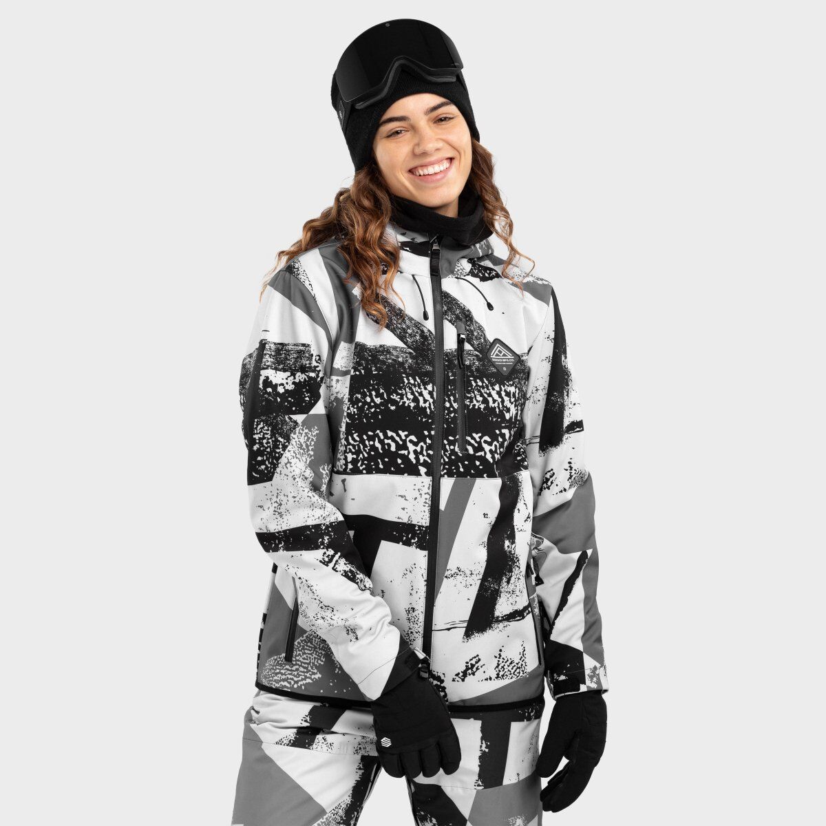 Chaqueta Softshell para la nieve para Mujer Siroko W2-W Klinck