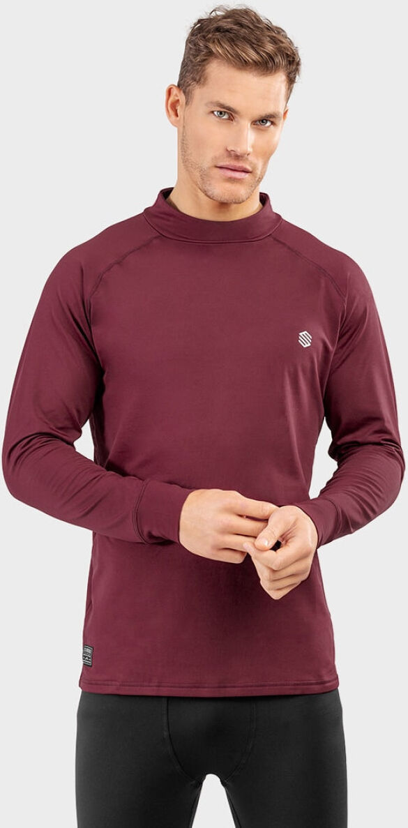 Camiseta térmica para la nieve Siroko Slush Maroon (XL)