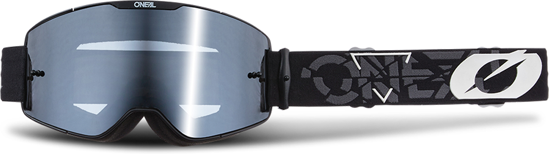 O'Neal Gafas de Cross  B-20 Strain Negro-Blanco