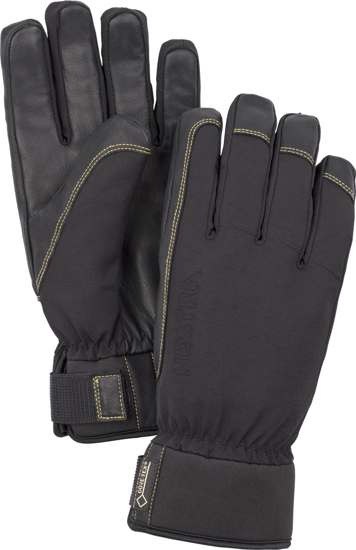 Hestra Guantes  Alpine Short Gore-Tex Negros