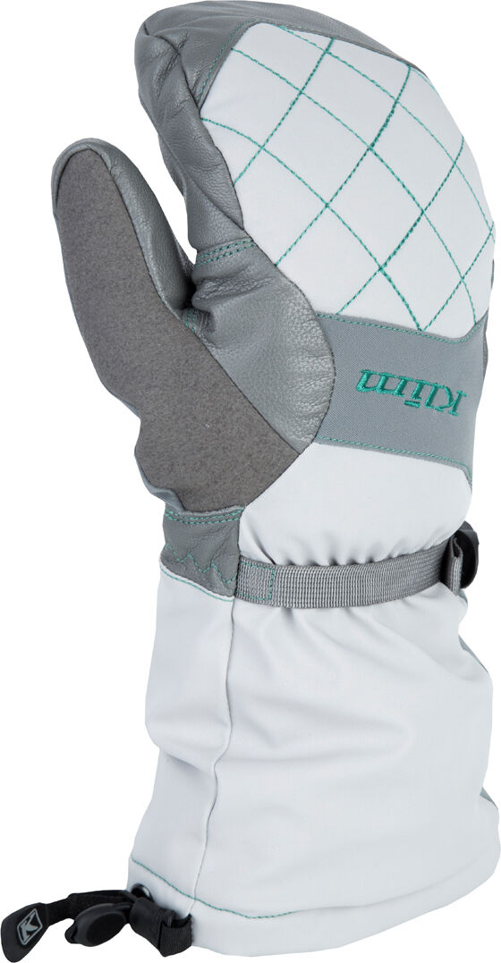 Klim Allure Mitten 2017 guantes de esquí de las señoras - Blanco (2XL)