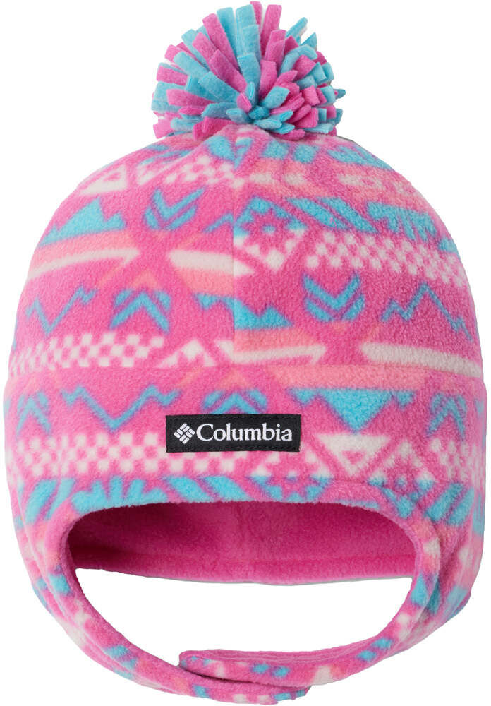 Columbia frosty trail ii earflap gorro esquí infantil Rojo (L/XL)