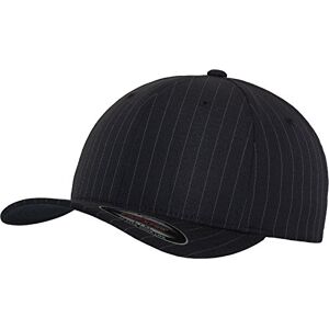 Flexfit Erwachsene Mütze Pinstripe, Navy/Wht, S/M, 6195P