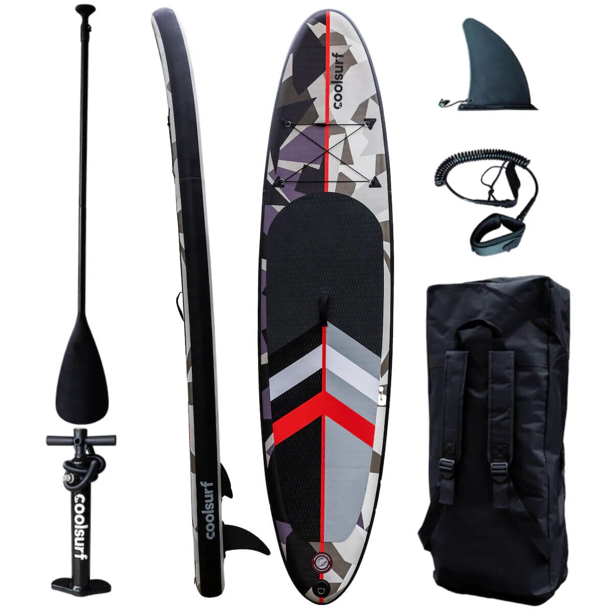CoolSnow.dk - Populært udstyr og skibriller til din skiferie! CoolSurf PHOENIX Paddleboard - Puhallettava SUP 3,2M